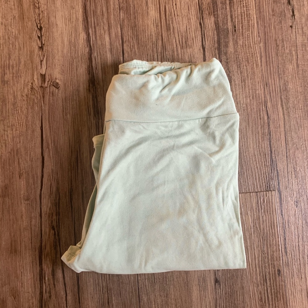 NWT LuLaRoe one size OS LEGGINGS mint